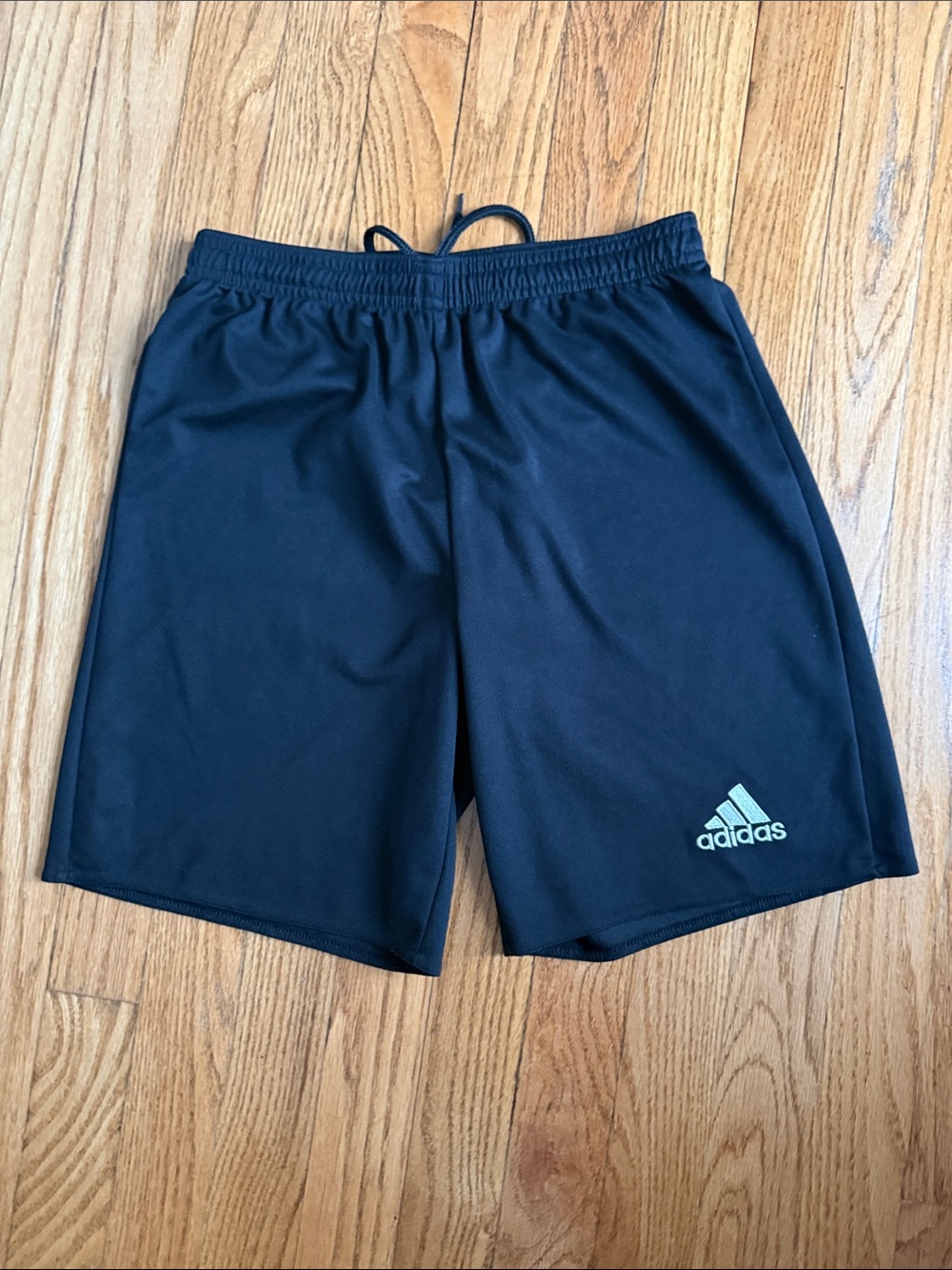 adidas Black Athletic Shorts with Logo
